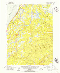 Kenai A-4 Alaska Historical topographic map, 1:63360 scale, 15 X 15 Minute, Year 1952