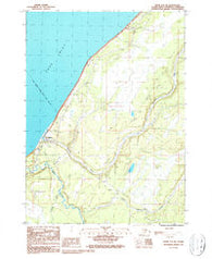 Kenai A-5 SE Alaska Historical topographic map, 1:25000 scale, 7.5 X 7.5 Minute, Year 1987