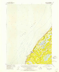 Kenai A-5 Alaska Historical topographic map, 1:63360 scale, 15 X 15 Minute, Year 1952