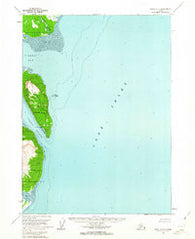 Kenai A-7 Alaska Historical topographic map, 1:63360 scale, 15 X 15 Minute, Year 1958