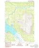 Kenai B-1 NE Alaska Historical topographic map, 1:25000 scale, 7.5 X 7.5 Minute, Year 1986