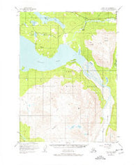 Kenai B-1 Alaska Historical topographic map, 1:63360 scale, 15 X 15 Minute, Year 1950