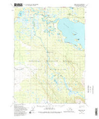 Kenai B-2 Alaska Historical topographic map, 1:63360 scale, 15 X 15 Minute, Year 1951