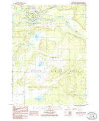 Kenai B-3 NW Alaska Historical topographic map, 1:25000 scale, 7.5 X 7.5 Minute, Year 1986