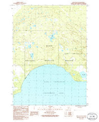 Kenai B-3 SW Alaska Historical topographic map, 1:25000 scale, 7.5 X 7.5 Minute, Year 1986