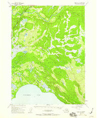 Kenai B-3 Alaska Historical topographic map, 1:63360 scale, 15 X 15 Minute, Year 1952