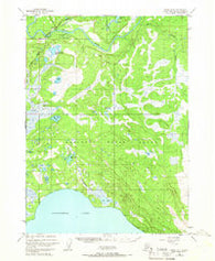 Kenai B-3 Alaska Historical topographic map, 1:63360 scale, 15 X 15 Minute, Year 1950