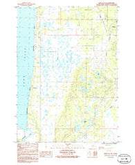Kenai B-4 NE Alaska Historical topographic map, 1:25000 scale, 7.5 X 7.5 Minute, Year 1986