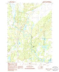 Kenai B-4 SE Alaska Historical topographic map, 1:25000 scale, 7.5 X 7.5 Minute, Year 1986