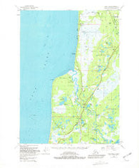 Kenai B-4 Alaska Historical topographic map, 1:63360 scale, 15 X 15 Minute, Year 1951
