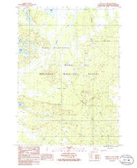Kenai C-1 NW Alaska Historical topographic map, 1:25000 scale, 7.5 X 7.5 Minute, Year 1986