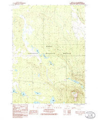Kenai C-1 SW Alaska Historical topographic map, 1:25000 scale, 7.5 X 7.5 Minute, Year 1986