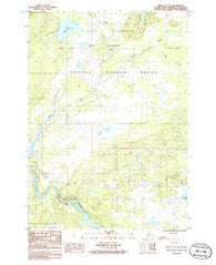 Kenai C-2 SW Alaska Historical topographic map, 1:25000 scale, 7.5 X 7.5 Minute, Year 1986