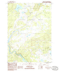 Kenai C-2 SW Alaska Historical topographic map, 1:25000 scale, 7.5 X 7.5 Minute, Year 1986