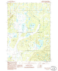 Kenai C-3 NW Alaska Historical topographic map, 1:25000 scale, 7.5 X 7.5 Minute, Year 1986