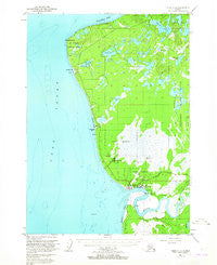Kenai C-4 Alaska Historical topographic map, 1:63360 scale, 15 X 15 Minute, Year 1951