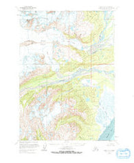 Kenai C-7 Alaska Historical topographic map, 1:63360 scale, 15 X 15 Minute, Year 1958