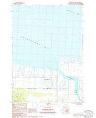 Kenai D-1 NE Alaska Historical topographic map, 1:25000 scale, 7.5 X 7.5 Minute, Year 1986