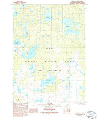 Kenai D-1 SW Alaska Historical topographic map, 1:25000 scale, 7.5 X 7.5 Minute, Year 1986