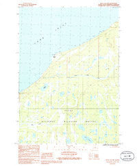 Kenai D-2 NW Alaska Historical topographic map, 1:25000 scale, 7.5 X 7.5 Minute, Year 1986