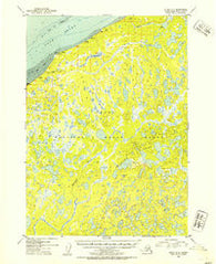 Kenai D-2 Alaska Historical topographic map, 1:63360 scale, 15 X 15 Minute, Year 1952