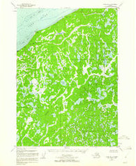 Kenai D-2 Alaska Historical topographic map, 1:63360 scale, 15 X 15 Minute, Year 1952
