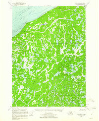 Kenai D-2 Alaska Historical topographic map, 1:63360 scale, 15 X 15 Minute, Year 1952
