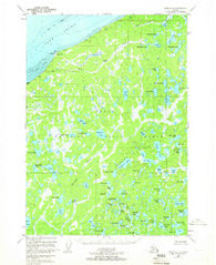 Kenai D-2 Alaska Historical topographic map, 1:63360 scale, 15 X 15 Minute, Year 1951