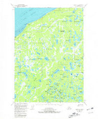 Kenai D-2 Alaska Historical topographic map, 1:63360 scale, 15 X 15 Minute, Year 1951