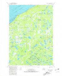 Kenai D-2 Alaska Historical topographic map, 1:63360 scale, 15 X 15 Minute, Year 1951