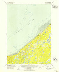 Kenai D-3 Alaska Historical topographic map, 1:63360 scale, 15 X 15 Minute, Year 1952