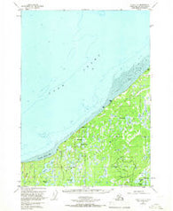 Kenai D-3 Alaska Historical topographic map, 1:63360 scale, 15 X 15 Minute, Year 1951