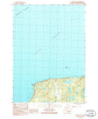 Kenai D-4 SE Alaska Historical topographic map, 1:25000 scale, 7.5 X 7.5 Minute, Year 1986