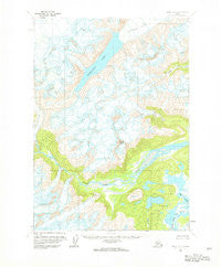 Kenai D-7 Alaska Historical topographic map, 1:63360 scale, 15 X 15 Minute, Year 1958