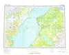 Kenai Alaska Historical topographic map, 1:250000 scale, 1 X 3 Degree, Year 1958