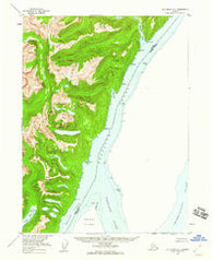 Ketchikan A-1 Alaska Historical topographic map, 1:63360 scale, 15 X 15 Minute, Year 1955