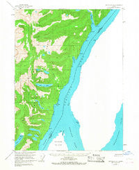 Ketchikan A-1 Alaska Historical topographic map, 1:63360 scale, 15 X 15 Minute, Year 1955