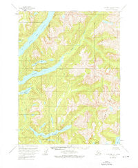 Ketchikan A-2 Alaska Historical topographic map, 1:63360 scale, 15 X 15 Minute, Year 1955