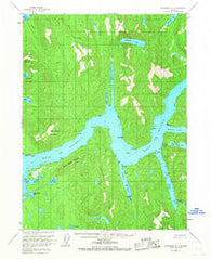 Ketchikan A-3 Alaska Historical topographic map, 1:63360 scale, 15 X 15 Minute, Year 1955