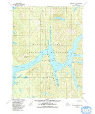 Ketchikan A-3 Alaska Historical topographic map, 1:63360 scale, 15 X 15 Minute, Year 1955
