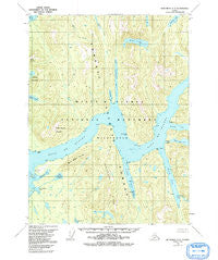 Ketchikan A-3 Alaska Historical topographic map, 1:63360 scale, 15 X 15 Minute, Year 1955