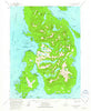Ketchikan A-5 Alaska Historical topographic map, 1:63360 scale, 15 X 15 Minute, Year 1955