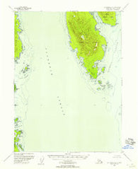 Ketchikan A-6 Alaska Historical topographic map, 1:63360 scale, 15 X 15 Minute, Year 1948