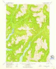 Ketchikan B-2 Alaska Historical topographic map, 1:63360 scale, 15 X 15 Minute, Year 1955
