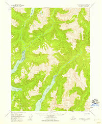 Ketchikan B-2 Alaska Historical topographic map, 1:63360 scale, 15 X 15 Minute, Year 1955