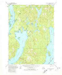 Ketchikan B-4 Alaska Historical topographic map, 1:63360 scale, 15 X 15 Minute, Year 1949