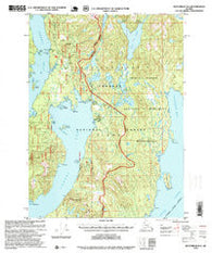Ketchikan B-4 Alaska Historical topographic map, 1:63360 scale, 15 X 15 Minute, Year 1995