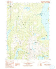 Ketchikan B-5 NW Alaska Historical topographic map, 1:25000 scale, 7.5 X 7.5 Minute, Year 1991
