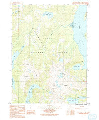 Ketchikan B-5 NW Alaska Historical topographic map, 1:25000 scale, 7.5 X 7.5 Minute, Year 1991