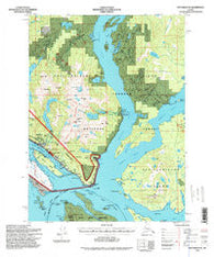 Ketchikan B-5 Alaska Historical topographic map, 1:63360 scale, 15 X 15 Minute, Year 1994